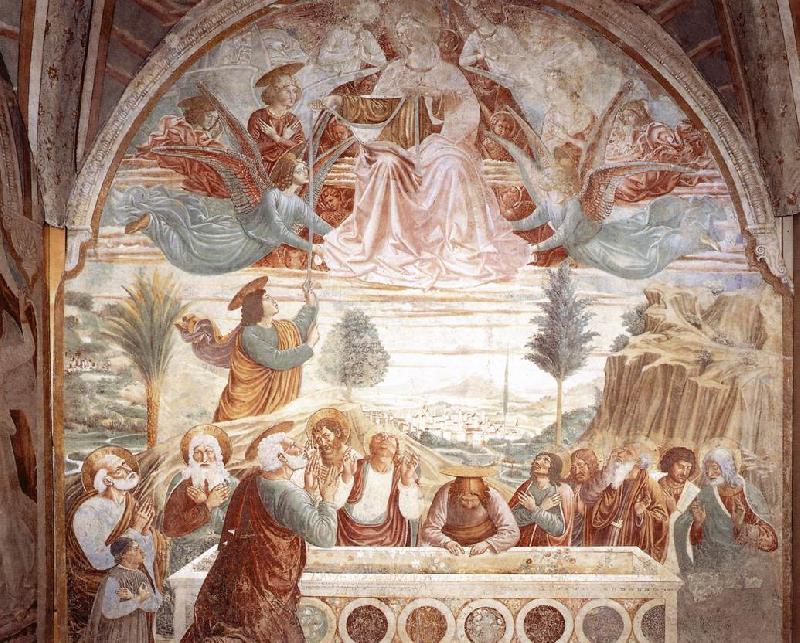 GOZZOLI, Benozzo Assumption of the Virgin sdtg France oil painting art